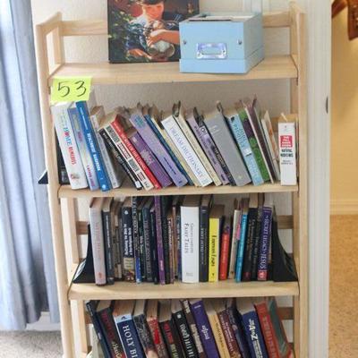 Lot 52 Folding Book Shelf