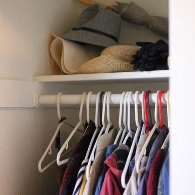 Lot 61 Entry Closet Contents