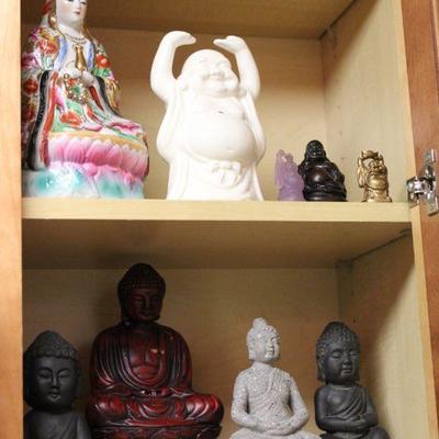 Lot 62 Buddha Statues