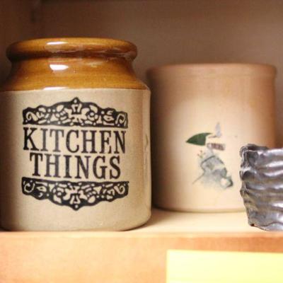Lot 63 Ceramic/Crocks