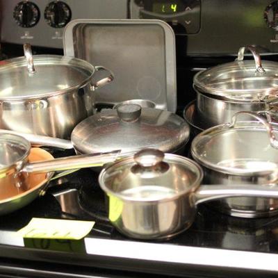 Lot 64 Saffron Pots & Pans