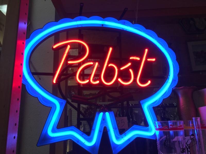 pabst neon light