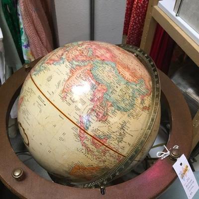 Lot 87  Vintage Replogle Rotating Globe