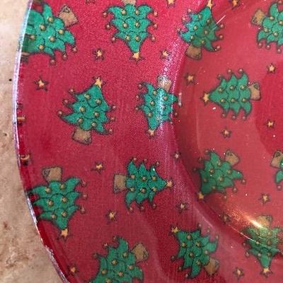 Christmas Mat and Plate