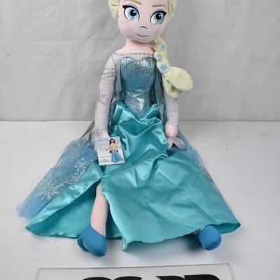 Disney Frozen Jumbo Singing Elsa, $20 Retail - New