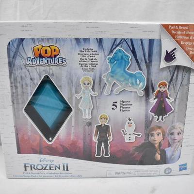 2x Disney Frozen 2 Peel & Reveal Small Doll Storybook Playset, $14 Retail - New