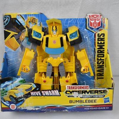 Transformers Cyberverse Ultra Class Bumblebee. Damaged Box, $16 Retail - New