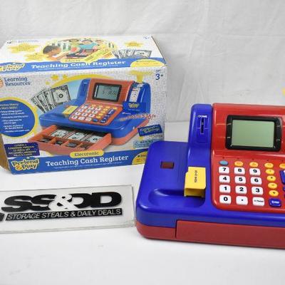 Learning resources best sale teaching cash register