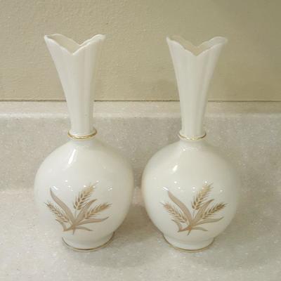 Pair Lenox Bud Vases
