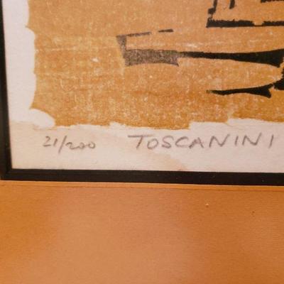 1957 Irving Amen Toscanini Wood Block 