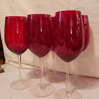 6 Red Wine Glass 10