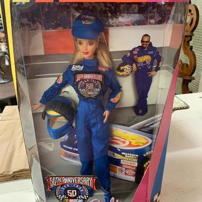 NASCAR Barbie new in box 