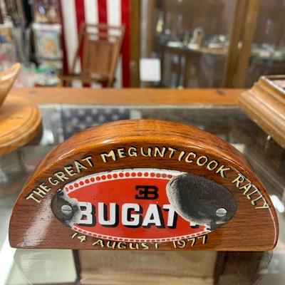 Antique Bugatti tag 
