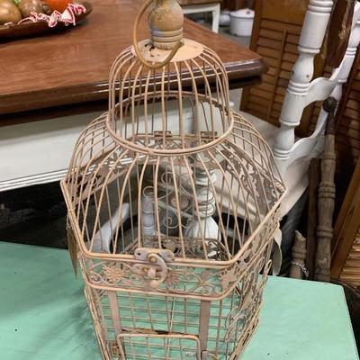 Vintage bird cage 
