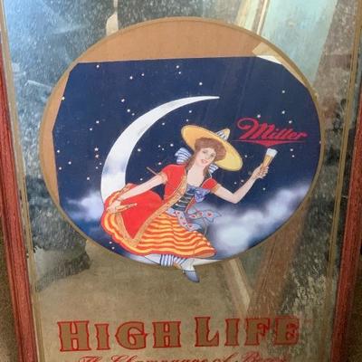 Miller High Life mirror