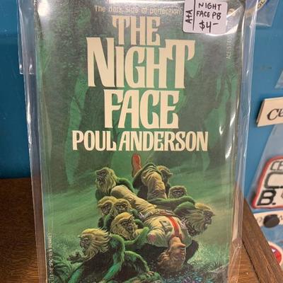 Paperback book- the night face 
