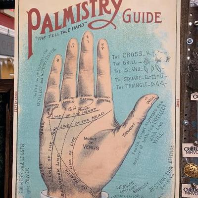 Cavallint & co Palmistry wall hanging 