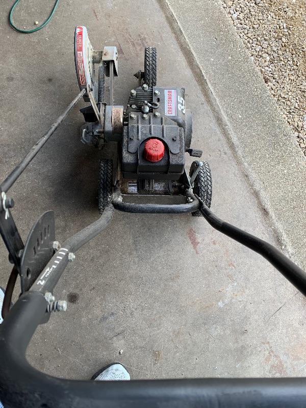 Craftsman 3.5 HP walk behind edger
