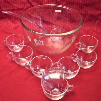 9 Piece Punch Bowl Set