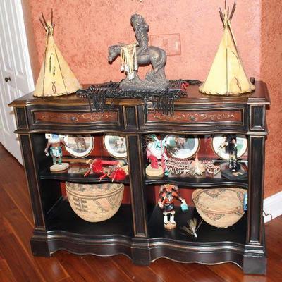 Hooker low bookcase