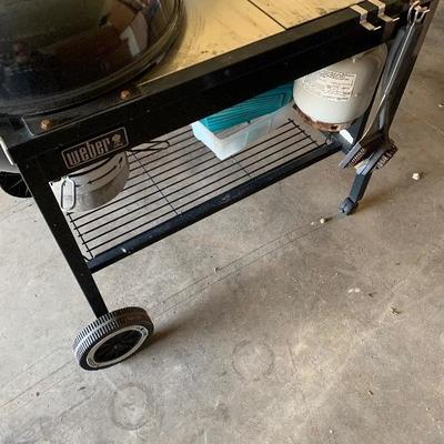 Weber  grill charcoal / gas combo