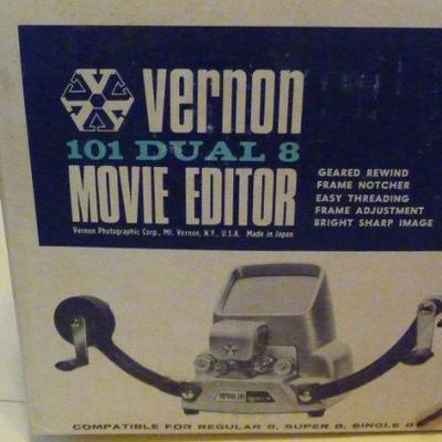 Vernon 101 Dual 8 Movie Editor
