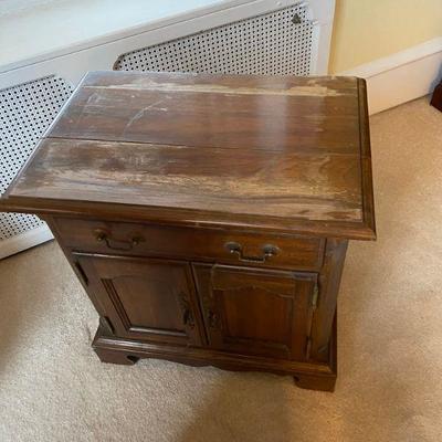 Small console end table 