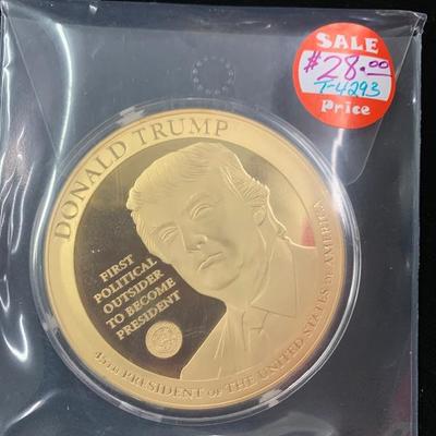 Donald Trump coin 