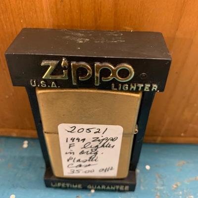 Zippo lighter 