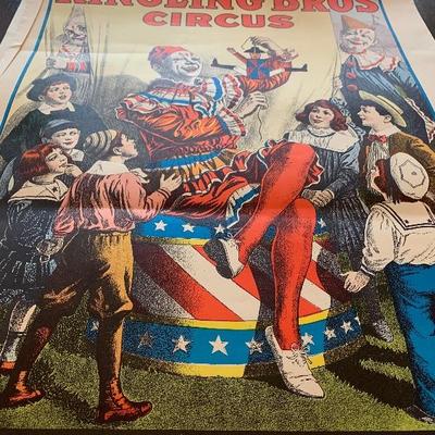 Ringling Bros Circus poster 