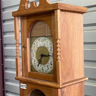 Handmade Grandfather Clock Lot 575