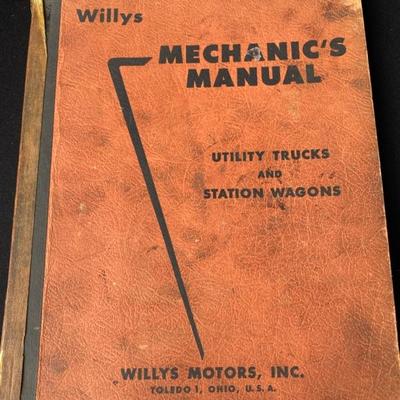 Vintage Car Manuals (3) Lot 594