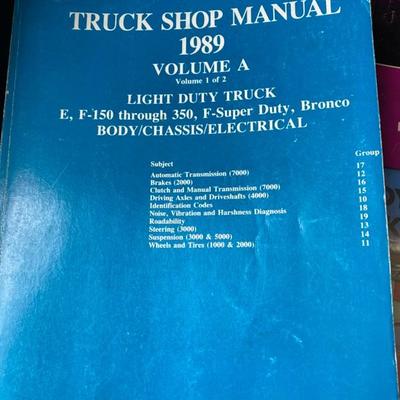 Vintage Car Manuals (8) Lot 596