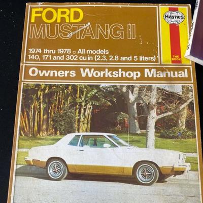 Vintage Car Manuals (4) Lot 597