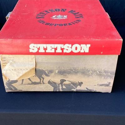 Vintage Stetson Hat in Box size 7 1/4 -Lot 612