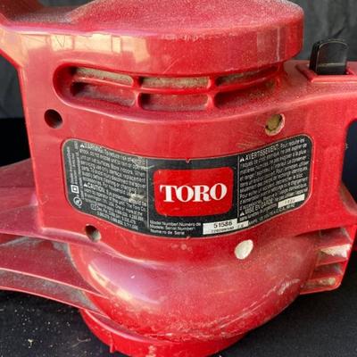 Toro Electric Blower-Works-Lot 657