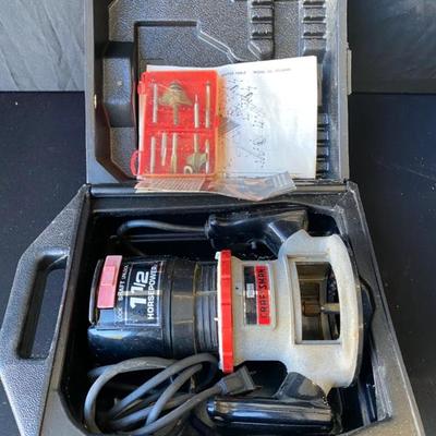 Craftsman Router in Case 1.5HP-Works-Lot 672