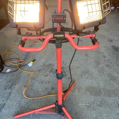 Husky 1000W Work Lamp-Works-Lot 674