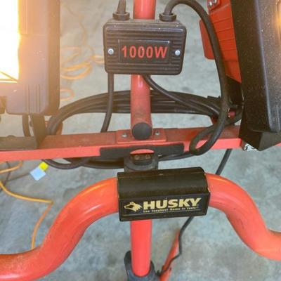 Husky 1000W Work Lamp-Works-Lot 674