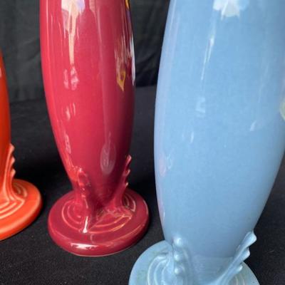 Fiestaware Bud Vases (6)-Lot 738
