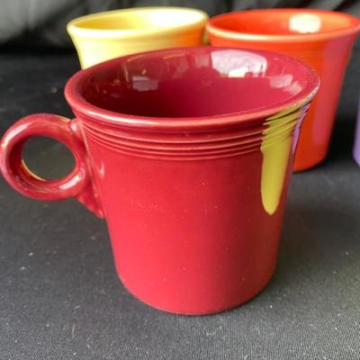 Fiesta Coffee Mugs (6)-Lot 744