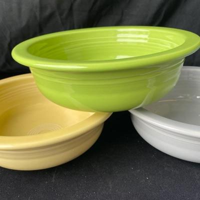 Fiesta Extra Large Bowls (5)-Lot 757