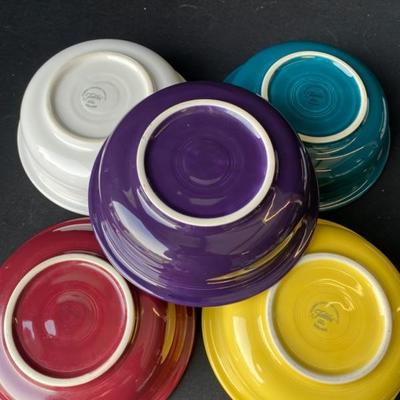 Fiestaware Extra Large Bowls (5)-Lot 759