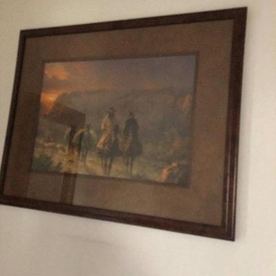 Cowboys on the trail picture