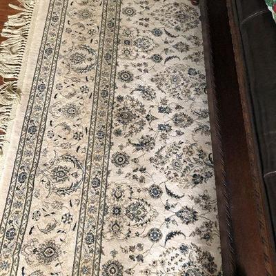 Light colored rug