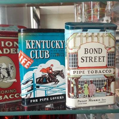 Lot of 7 Vintage Advertising Tobacco Tins 