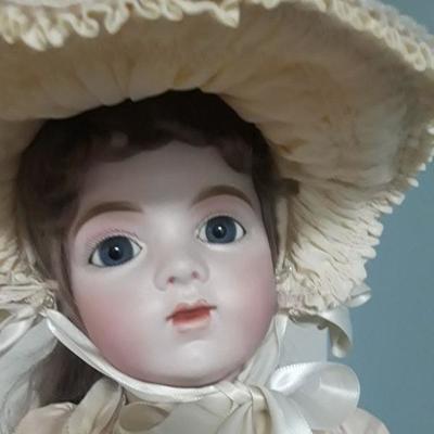Large Victorian Porcelain Doll