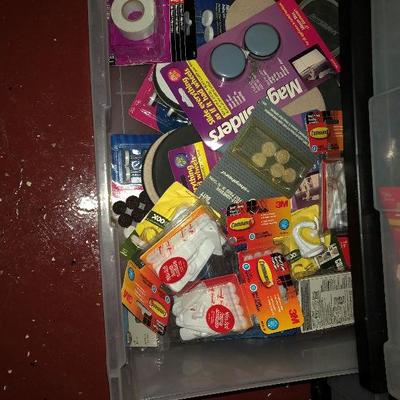 storage containers and contents