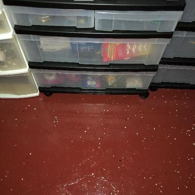 storage containers and contents