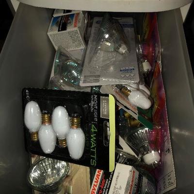 storage containers and contents